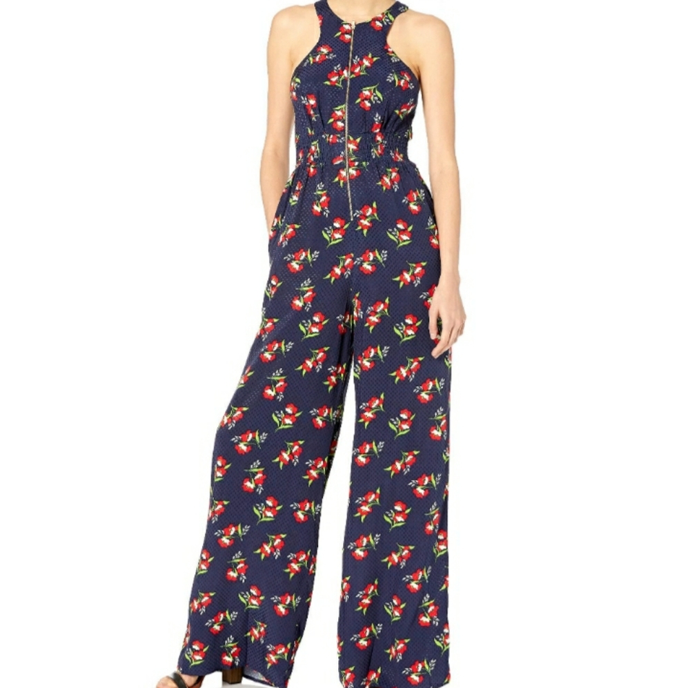 NWT Jill Stuart Louise Midnight 2 Jumpsuit…